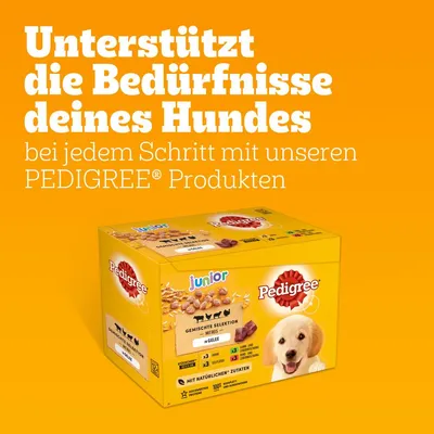 Multipakiranje Pedigree Junior vrečke za ohranjanje svežine