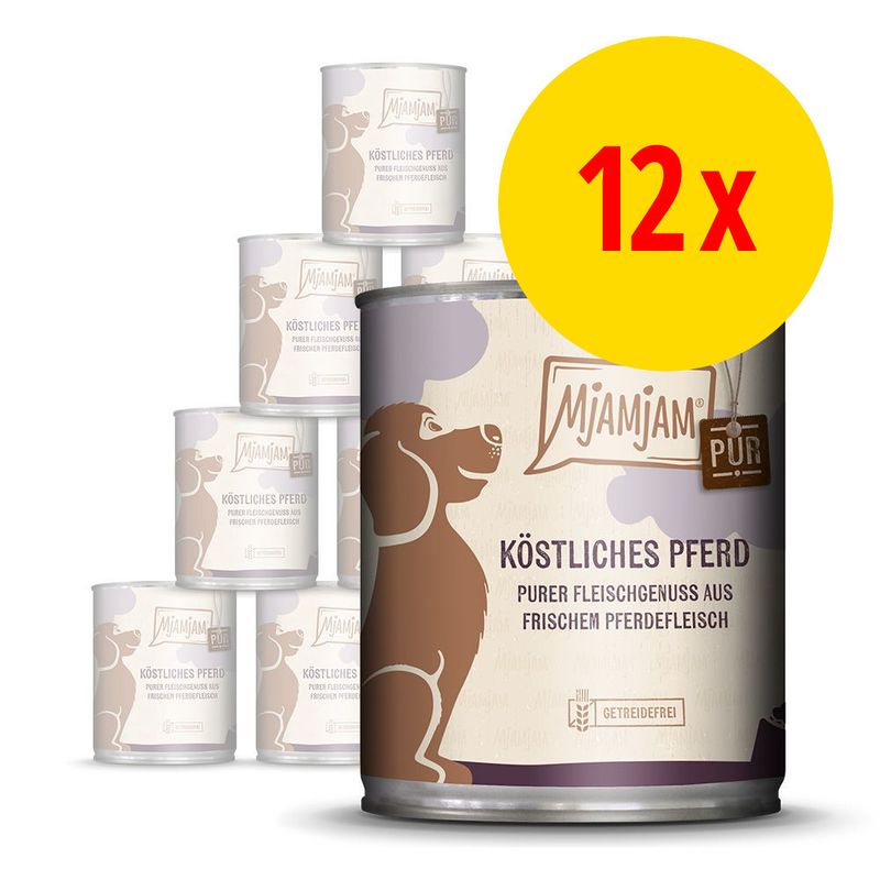 Lot MjAMjAM Délice de viande 12 x 800 g