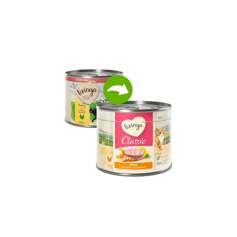 Feringa Classic Meat Menu 6 x 200 g pour chat