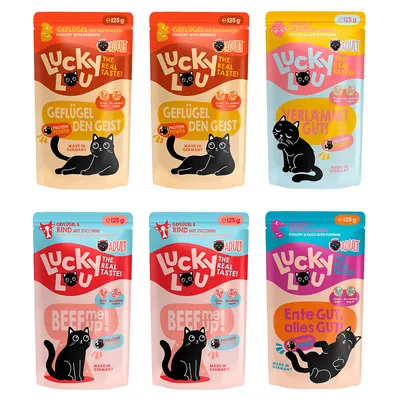 Lucky Lou Adult Probiermix 6 x 125 g