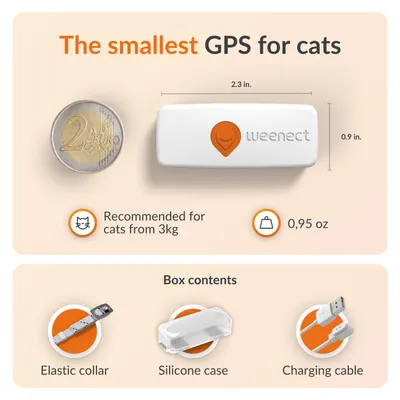 Weenect Pet GPS Tracker XS dla kotów