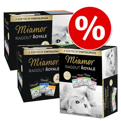 Mešano varčno pakiranje Miamor Ragout Royale 48 x 100 g