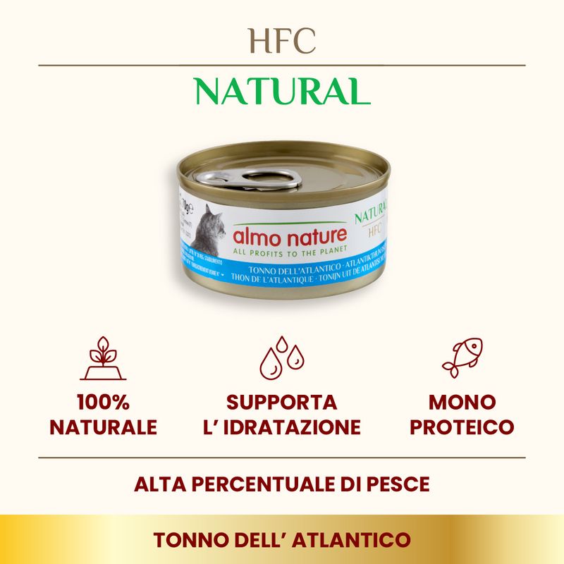 Almo Nature HFC Natural 12 x 70 g umido gatto