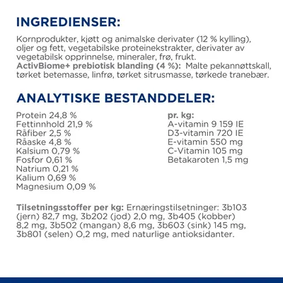 Hill's Prescription Diet On-Care med høns