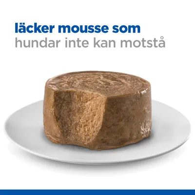läcker mousse som hundar inte kan motstå