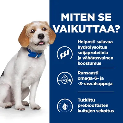 Hill's Prescription Diet z/d Food Sensitivities Low Fat Hydrolysed Soy