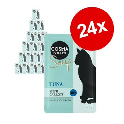 Økonomipakke: 24 x 40 g Cosma Soup