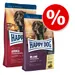 Blandat ekonomipack: 2 x 12,5 kg Happy Dog Supreme