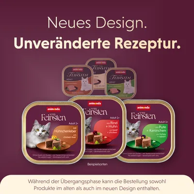 Megapack animonda Vom Feinsten Adult 32 x 100 g - mit Rind & Huhn