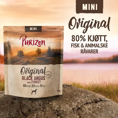 Purizon Mini: Black Angus og kalkun