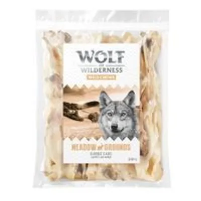 Sachet de snacks pour chien Wolf of Wilderness, Meadow of Groves, visible sur l’emballage : os à mâcher, 200 g.