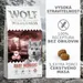 Wolf of Wilderness Junior "Ruby Midnight" hovězí a králík - bez obilovin