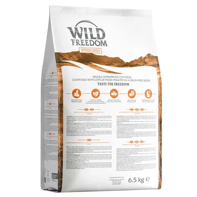 Wild Freedom Adult „Wide Country” Sterilised, drób - bezzbożowa receptura
