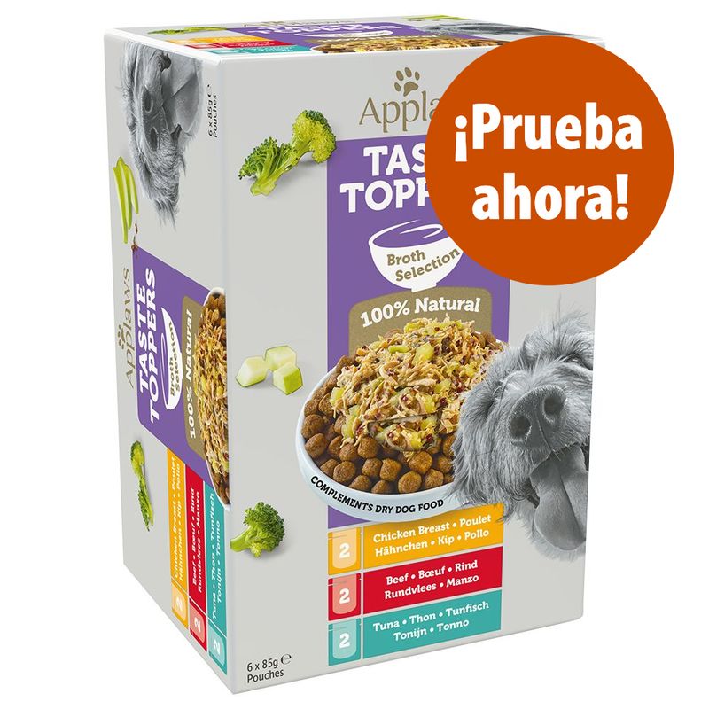 Applaws Taste Toppers en bolsitas para perros 6 x 85 g - Pack de prueba