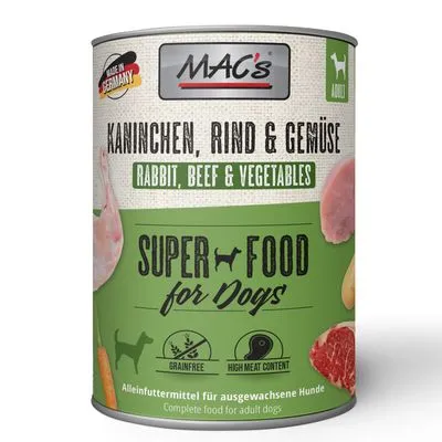 Voordeelpakket MAC's Adult 24 x 800 g Hondenvoer