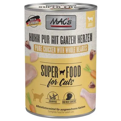 Ekonomipack: MAC's Cat kattfoder 12 x 400 g