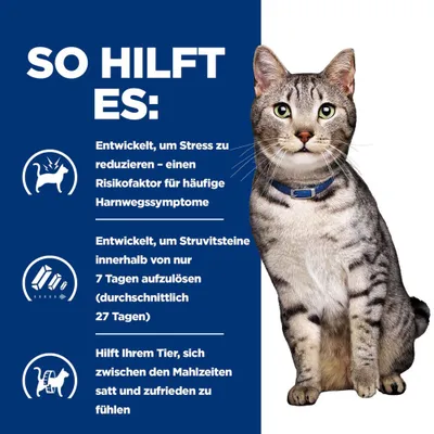Hill's Prescription Diet c/d Urinary Stress + Metabolic pour chat Hill's Prescription Diet c/d Urinary Stress + Metabolic pour chat