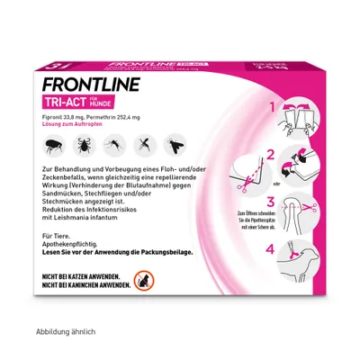 Frontline® TRI-ACT Hunde XS (2 - 5 kg)