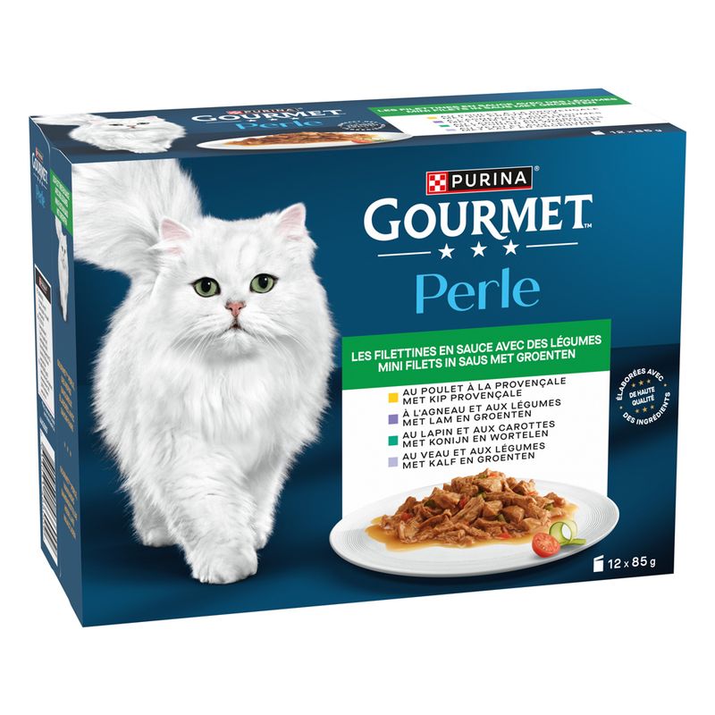 32 + 8 / 48 + 12 / 104 + 26 подарък! Gourmet Perle, 40 x / 60 x / 130 x 85 г