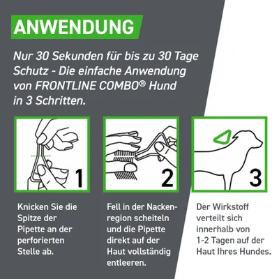 Frontline® Combo Spot-on Hund L (20 - 40 kg)