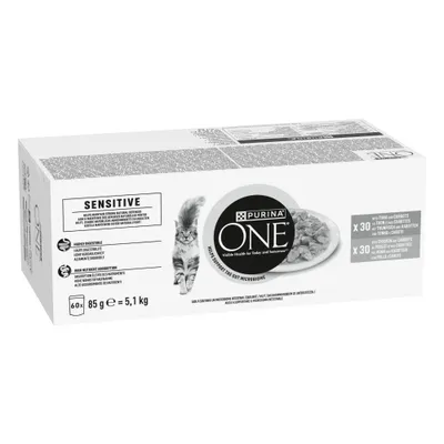 PURINA ONE Sensitive Mix Adult 60 x 85 g PURINA ONE Sensitive Mix Adult 60 x 85 g