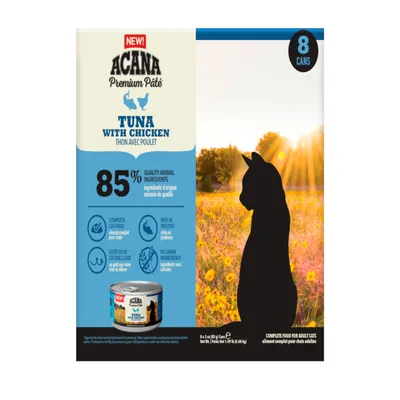 Acana Cat Premium Paté, 8 x 85 g - Tuńczyk i kurczak