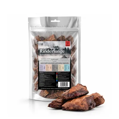 Sparpaket George & Bobs Hundesnacks 3 x 200 g - Rinderlunge