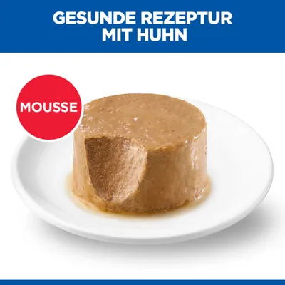 Hill's Science Plan Sterilised Cat Mature Adult 7+ Mousse mit Huhn - 12 x 85 g Hill's Science Plan Sterilised Cat Mature Adult 7+ Mousse mit Huhn - 12 x 85 g