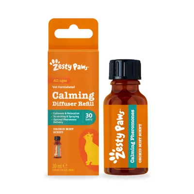 Zesty Paws Cat Calming Diffuser Kit Orchid Mist - 30g
