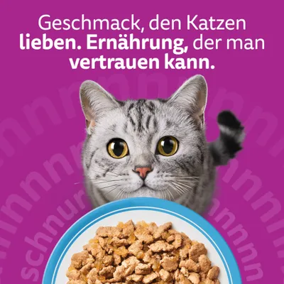 Whiskas 1+ Adult Frischebeutel 40 x 85 g - Fisch in Gelee (4 Sorten) Whiskas 1+ Adult Frischebeutel 40 x 85 g - Fisch in Gelee (4 Sorten)