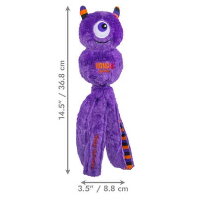 KONG Wubba® Halloween-Monster, viola - ca. L 37 x P 9 x H 9 cm KONG Wubba® Halloween-Monster, viola - ca. L 37 x P 9 x H 9 cm