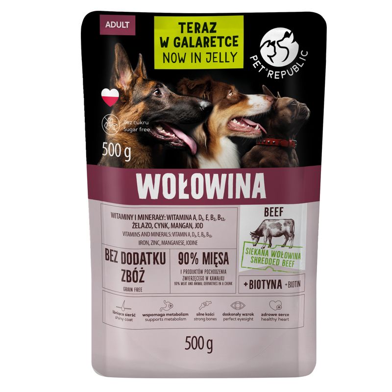 Pet Republic v želé 9 x 500 g