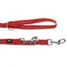 TIAKI Hundeleine Reflective Rubber, rot