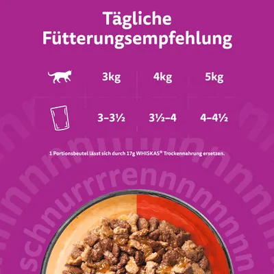 Jumbopack Whiskas Duo Portionsbeutel 144 x 85 g