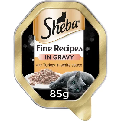 Fine Recipes in Gravy with turkey in white sauce, 85g