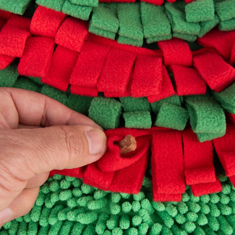 Alfombra olfativa TIAKI en forma de Árbol de Navidad