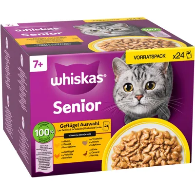 Whiskas Senior tasakos 48 x 85 g
