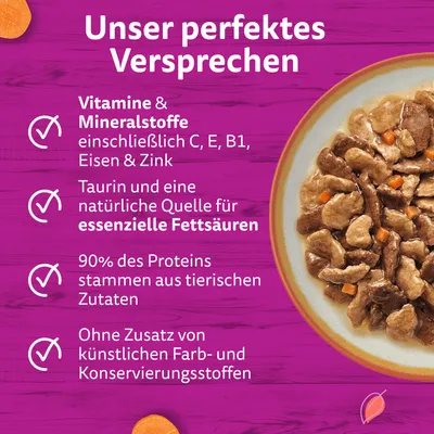 Multipack Whiskas Tasty Mix 144 x 85 g pour chat