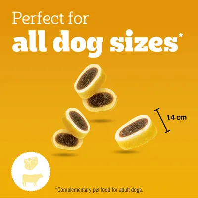 Pedigree Tasty Minis - Cheese & Beef (140g) Pedigree Tasty Minis - Cheese & Beef (140g)