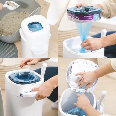 LitterLocker® by Litter Genie avfallsbøtte til kattesand