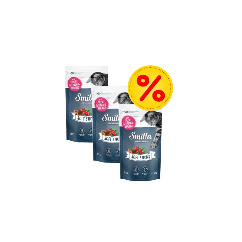 Sparpack: Smilla Soft Sticks 3 x 50 g