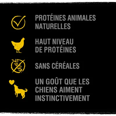 Friandises Crave Protein Chunks pour chien