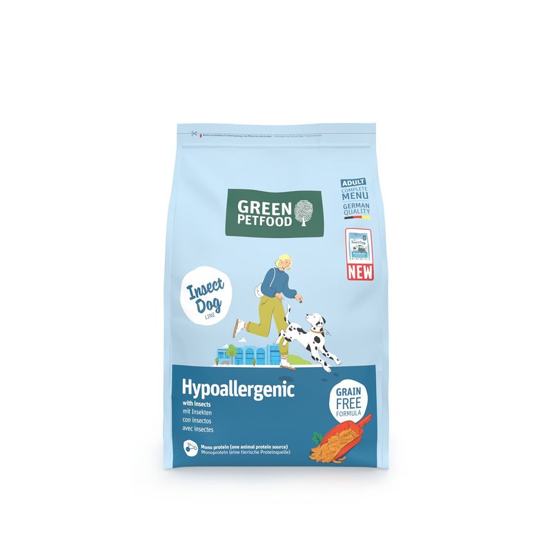 Green Petfood InsectDog Hypoallergenic z insekti