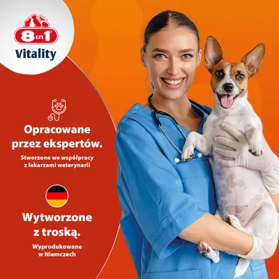 8in1 Vitality Calcium Tablets, wapń