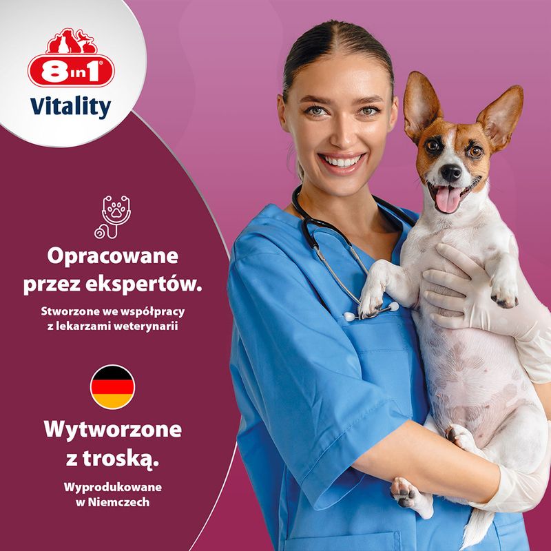 8in1 Vitality drożdże piwne w tabletkach