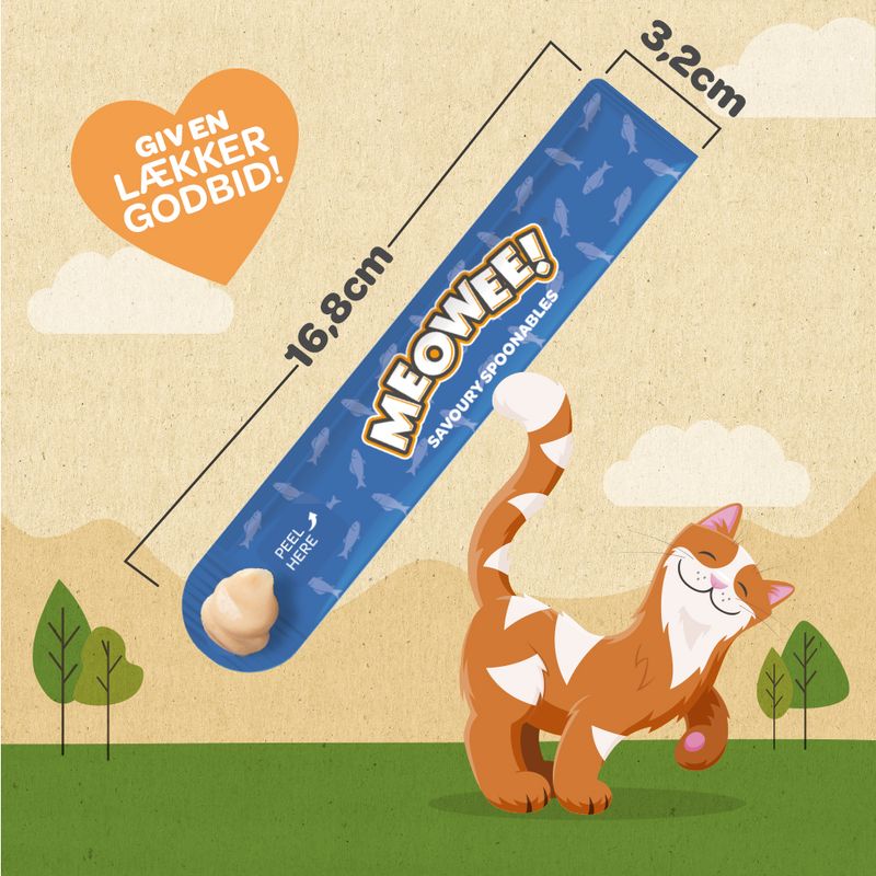 Meowee! Savoury Spoonable 4 x 14 g