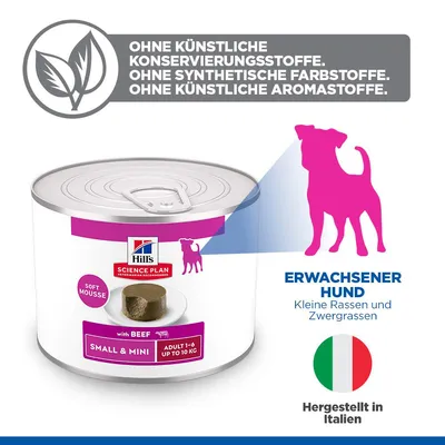 Hill's Science Plan Adult Small & Mini Mousse