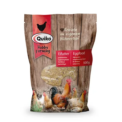 Quiko Hobby Farming Nourriture à base d'œufs pour poules et autres volailles