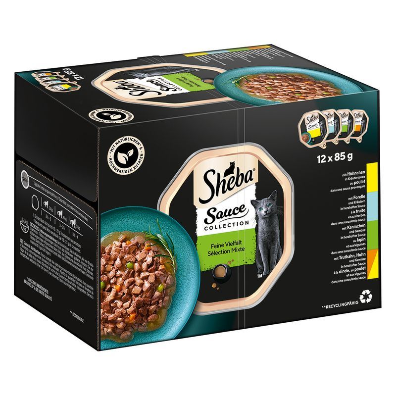 Økonomipakke Sheba varianter 24 x 85 g