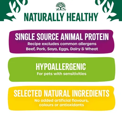 James Wellbeloved Adult Hypoallergenic Superfoods - Lamb with Potato & Chia